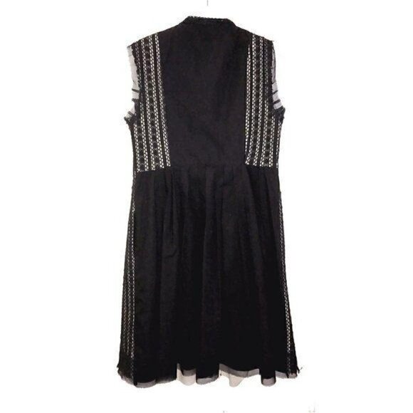 Philosophy di Alberta Ferretti Dress cotton lace dress, Black, Size 10 - Picture 2 of 8
